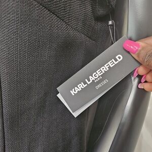Karl Lagerfeld Black Dress